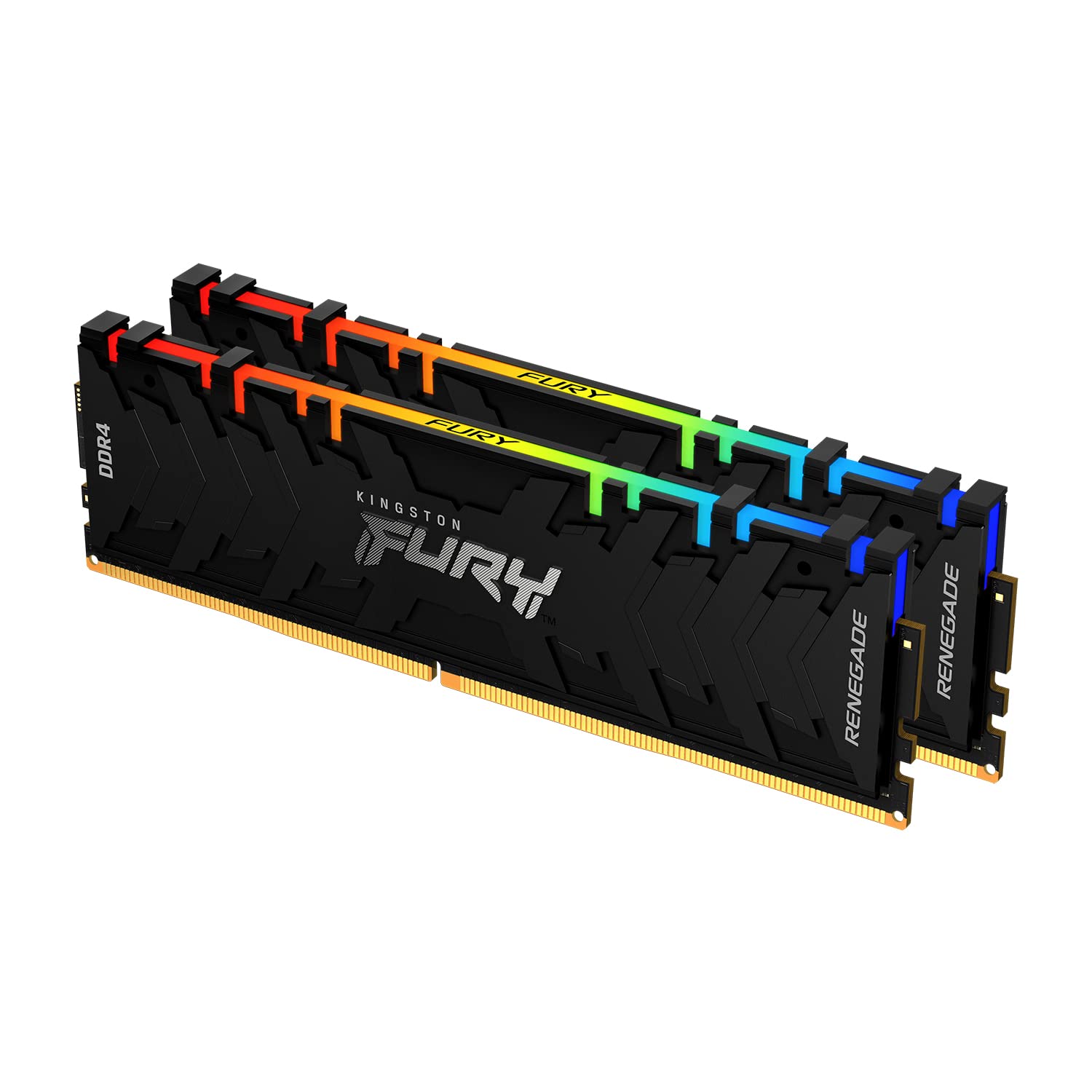 Kingston Desktop Memory Kit, FURY Renegade RGB 6GB (x8GB) 466 MHz DDR4 CL9, KF44C9RBAK/6
