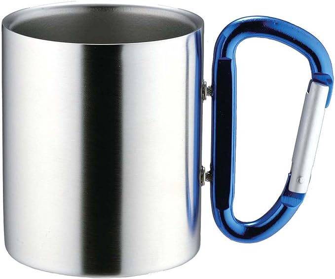 高桑金属 登山扣马克杯 蓝色 007493