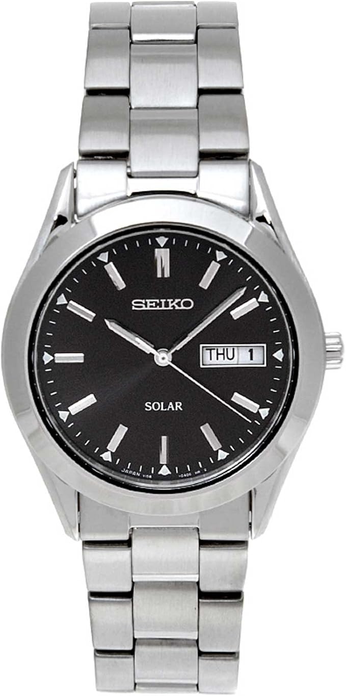 seiko 精工 solar系列石英男士手表 sne039j1