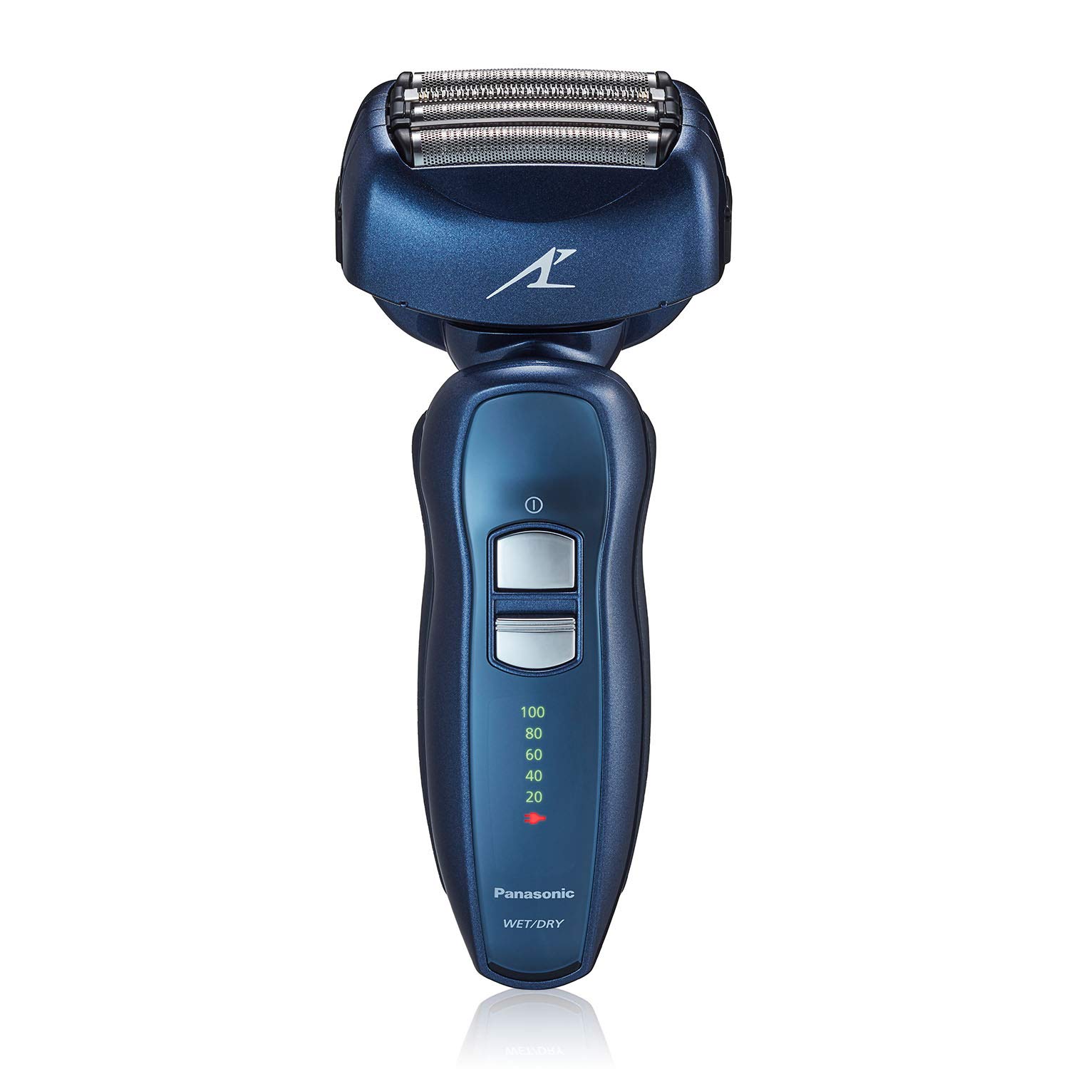 Panasonic Arc4 Men's Electric Shaver 4Blade Electric shaver with pop-up trimmer, rechargeable wet dry foil shaver, blue, 1 pack
