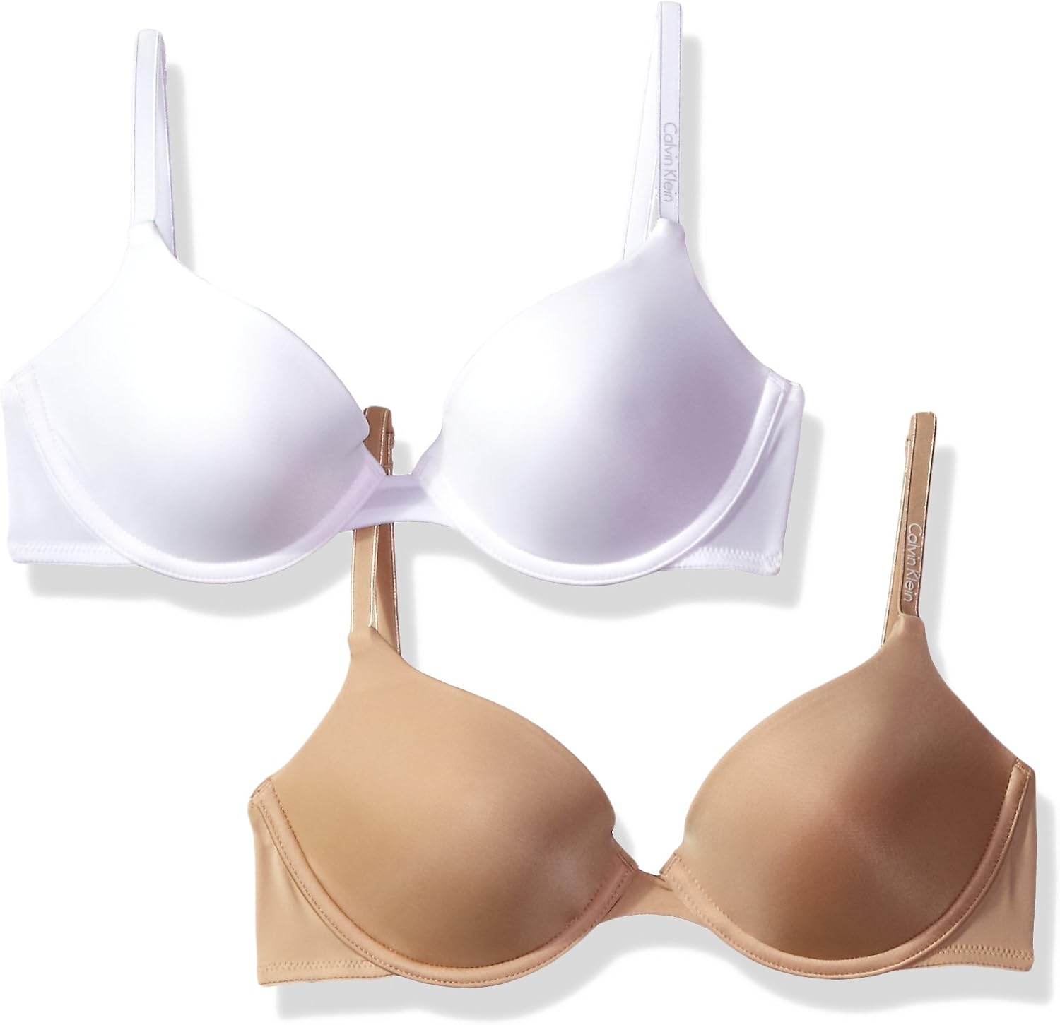 calvinklein卡尔文克莱恩女士essence2个装托胸胸罩