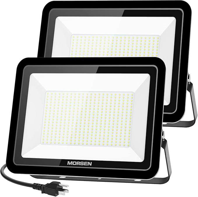 morsen led 泛光灯 400w 42000lm 泛光灯户外 5000k 日光 ip66 防水泛