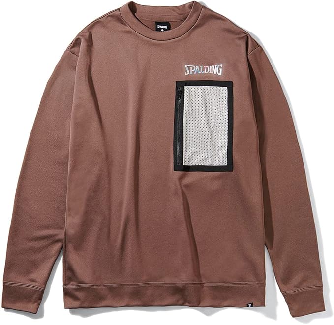 spalding 斯伯丁 篮球 圆领运动衫 全息图标志 smj211400