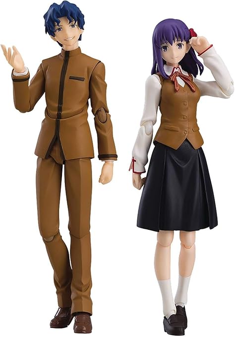 Fate Stay Night Heaven S Feel Matou Shinji Matou Sakura Matou Figma 可动人形玩具2 件装 玩具 亚马逊中国