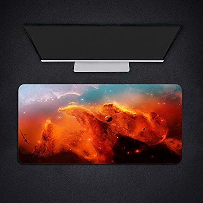 游戏鼠标垫,加长大鼠标垫桌垫,缝边鼠标垫,长防滑橡胶底座鼠标垫桌垫