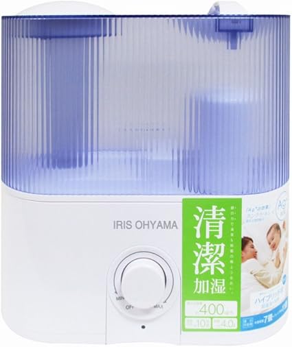 Iris爱丽思加湿器家用静音超音波式香薰型白蓝色uhm 400u 亚马逊自营商品 由供应商配送 亚马逊中国 家居