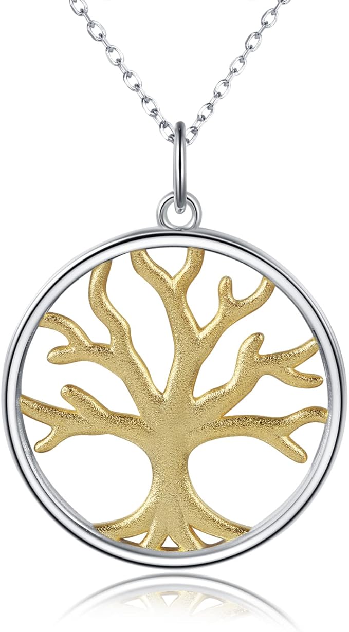 送给女士/妈妈/妻子/男士树吊坠生日情人节 : 亚马逊中国: 珠宝首饰