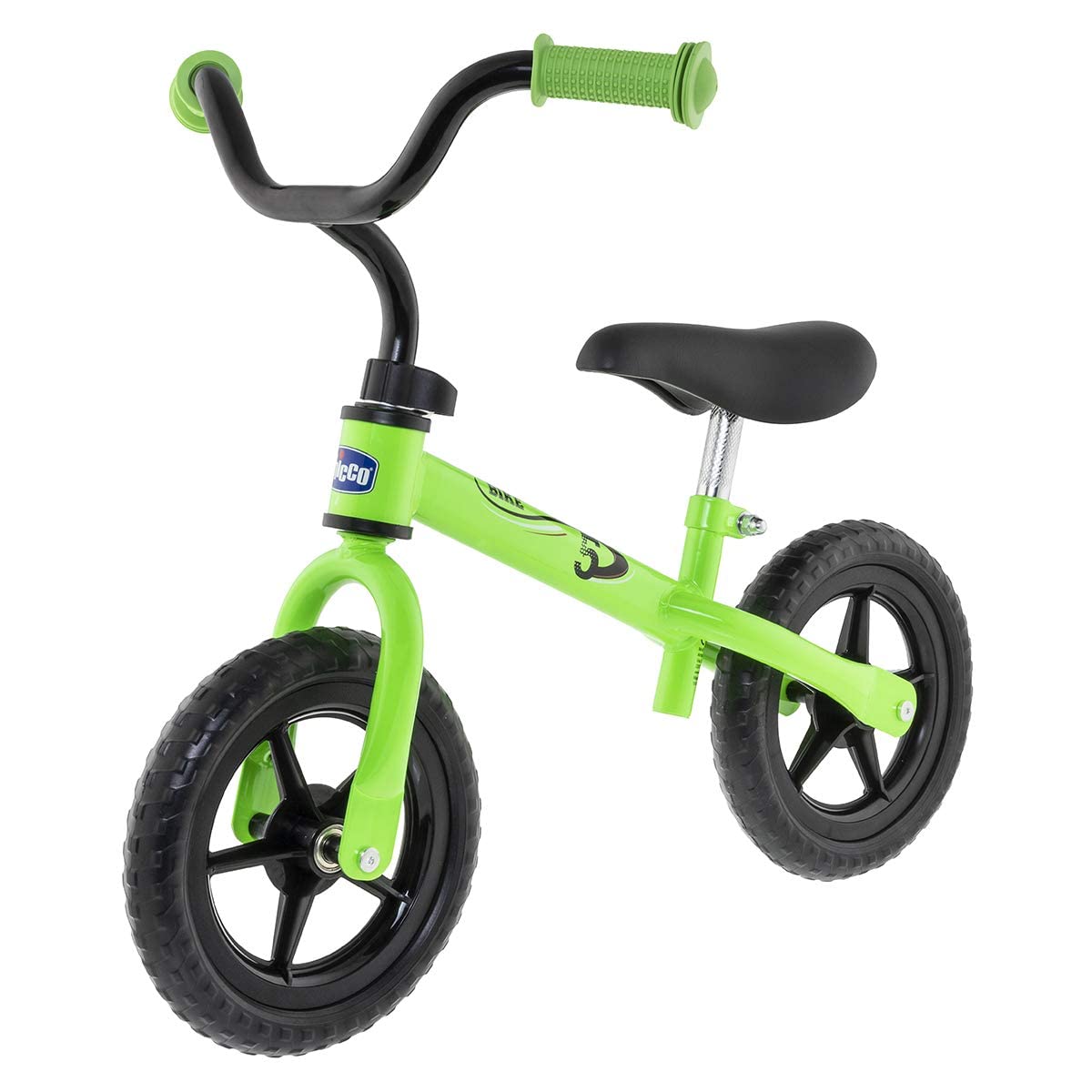 Chicco Green Rocket Balancing car, suitable for children 2-5 years with height adjustable saddle and handlebars, 25 kg, green