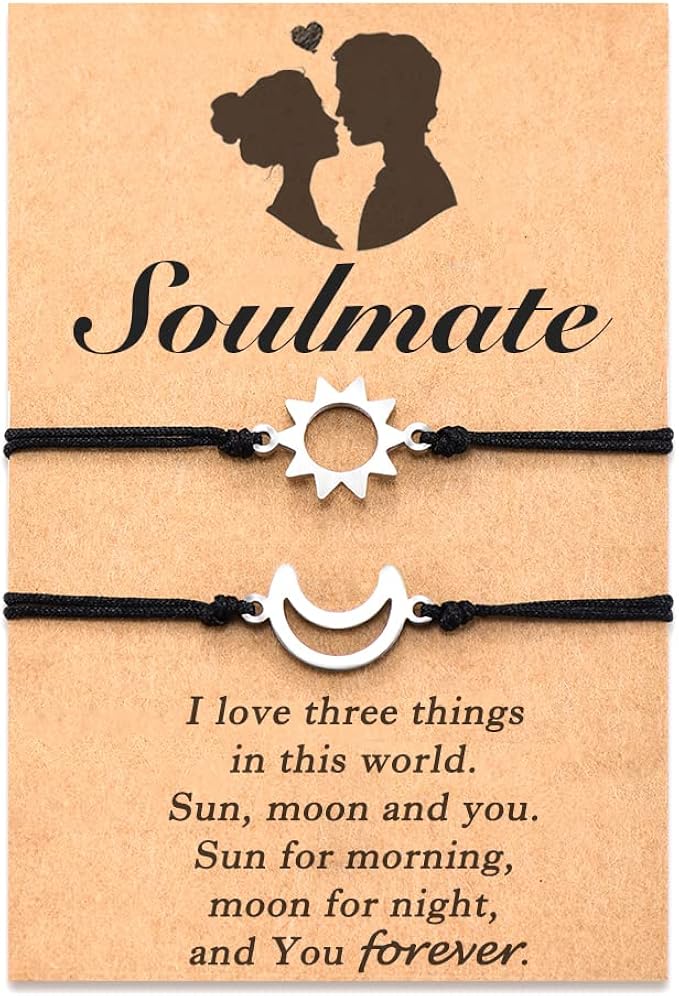 tarsus soulmate 礼物男友女朋友浪漫手链套装