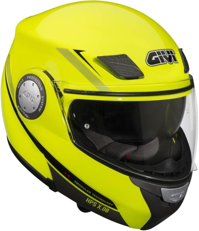 givi x - 模块化折叠头盔 hx08fg12656 l 黄色 hx08fg12654
