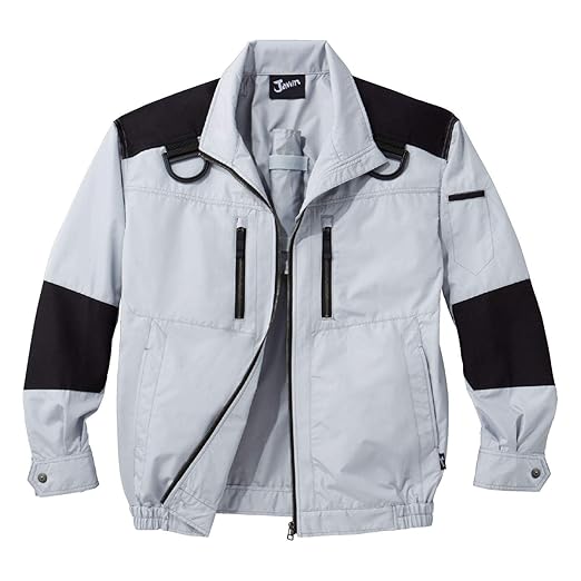 自重堂 jawin 空调服长袖夹克衫 54080 银色 4l码