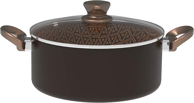 imusa usa usa 5 夸脱 talent master 豪华荷兰锅,带热信号和玻璃盖