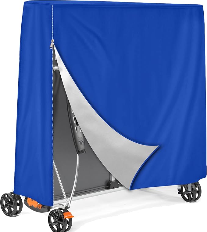 sogudio 乒乓球套,65 英寸国际标准尺寸乒乓球桌套,户外乒乓球桌套