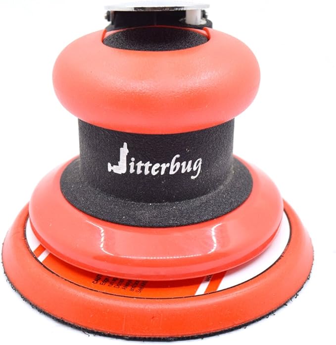 jitterbug 工业空气随机轨道打磨机 daul action 12.