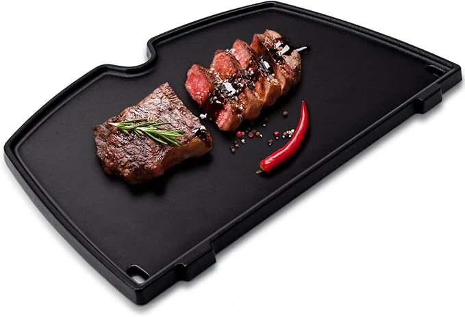 adviace 6558 铸铁烤盘适用于 weber q1000,q1200,q1400,q100,q120,q