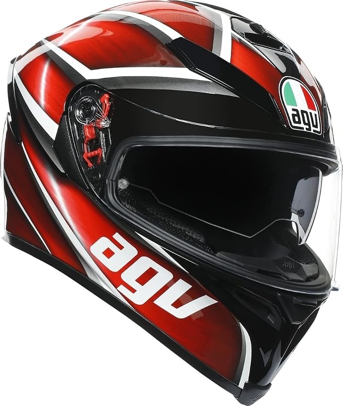 agv k5s 摩托车头盔,红色,ml