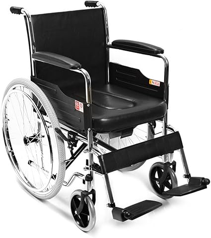 Yuyue 鱼跃医疗轮椅h005b 送餐桌带坐便盆 个护健康 亚马逊中国