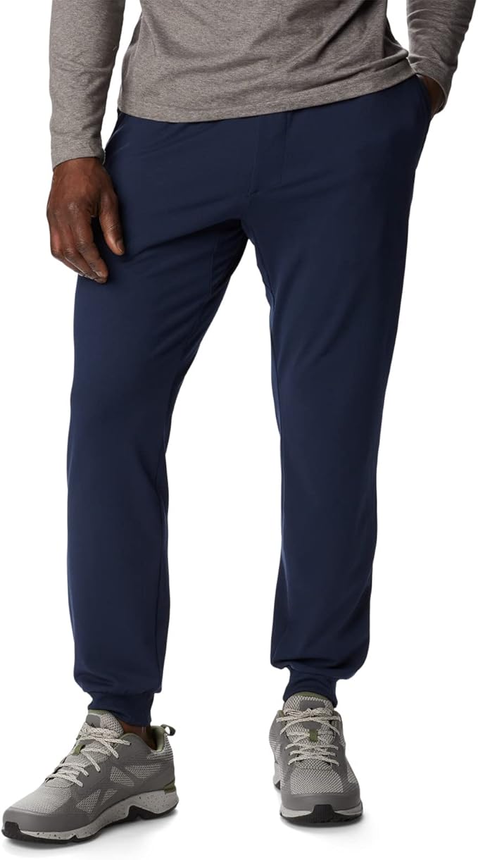 columbia 哥伦比亚 男式 tech trail 针织慢跑裤