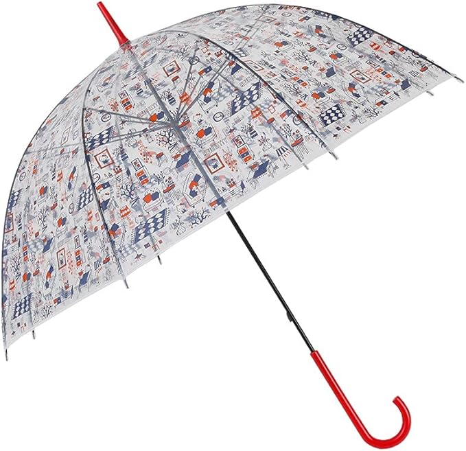 ogawa 小川 长伞 女士 塑料伞 8根伞骨 59厘米 三丽鸥 附带*套