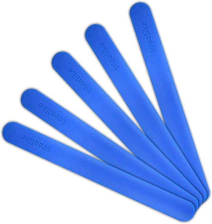 5 件硅胶搅拌棒,适用于树脂,环氧树脂,液体,可重复使用的树脂搅拌器