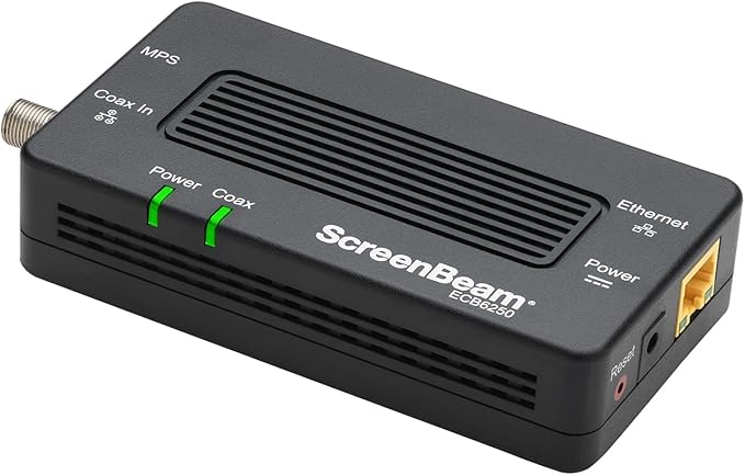 5 网络适配器,适用于同轴以太网(1 件装) - 1 gbps 以太网,同轴至以太