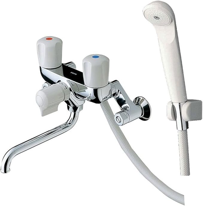 toto 浴室用水龙头 双把混合水龙头 有临时止水功能 tms20c