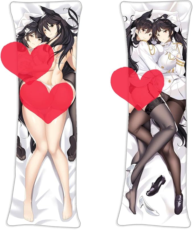 amp;atago 动漫枕套 150cmx50cm(60inx20in) 桃皮双面日本漫画抱枕