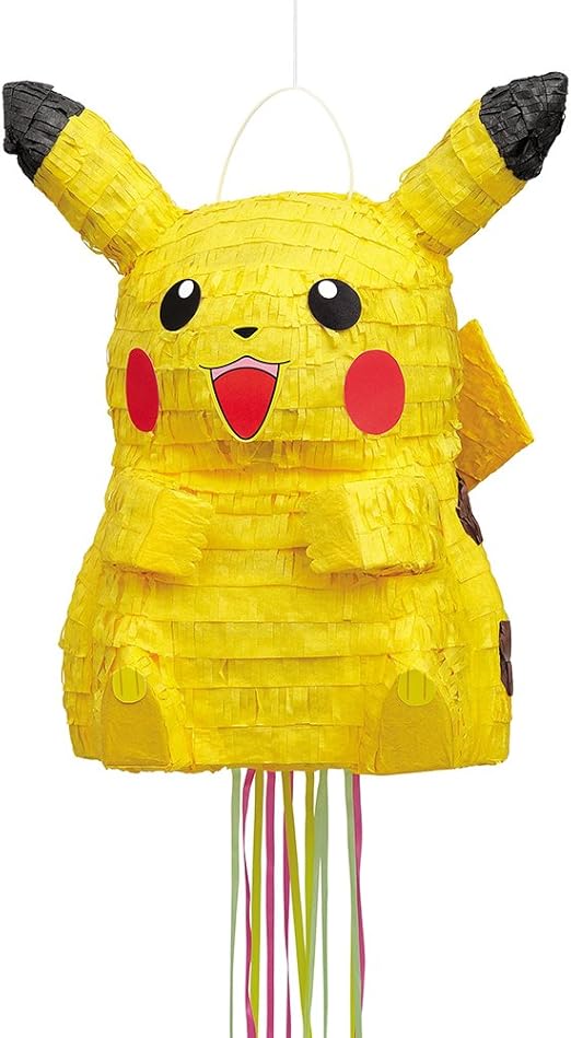 Pikachu 口袋妖怪皮纳塔 拉绳 玩具 亚马逊中国