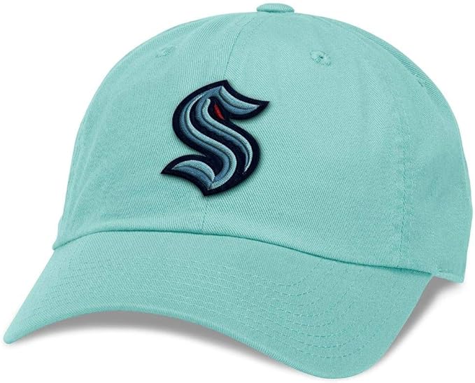 american needle blue line nhl 球队可调节带扣带爸爸帽