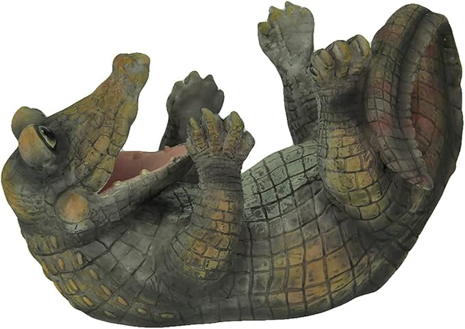 zeckos 树脂*瓶盒 baby guzzling gator 桌面*瓶架 20.32 x 13.