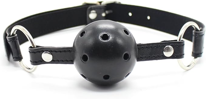 开放式透气口球,黑色球