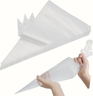 裱花袋 挤花袋 透明 裱花袋 挤花袋 烘焙工具 厨具 Amazon Cn