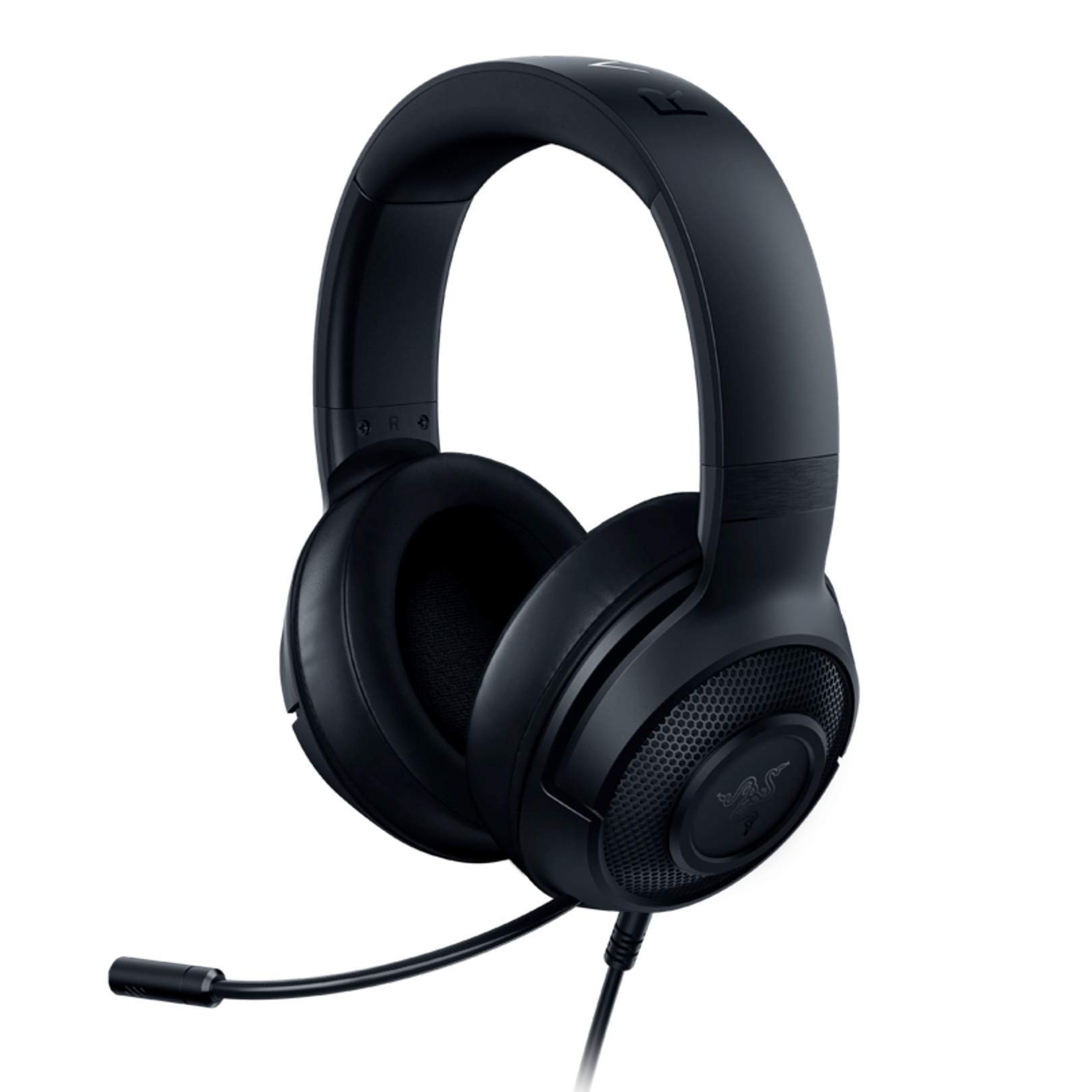 Razer Kraken X Lite Ultra Light Gaming Headset :7.1 Surround sound - lightweight aluminum frame - Flexible heart-shaped microphone - for PC, PS4, PS5, Switch, Xbox One, Xbox Series X and S, Mobile - B