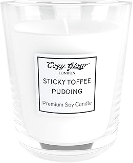 cozy glow 粘性太妃糖布丁优质大豆蜡烛