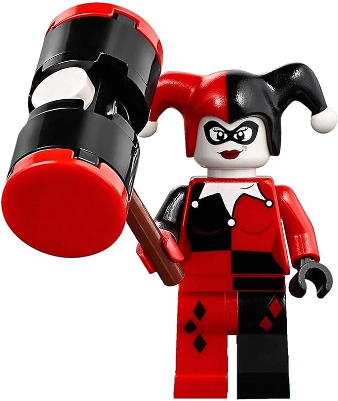 lego *英雄:蝙蝠侠公仔 - 小丑女(带黑色木槌)6857