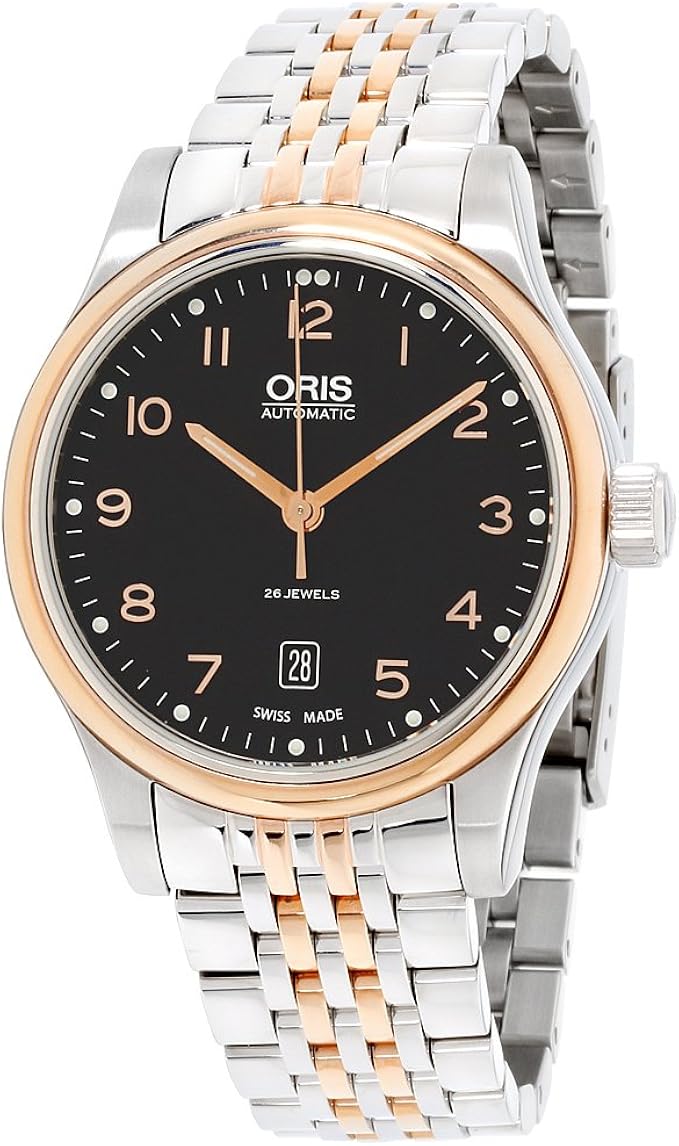 oris 经典日期自动男式手表 01 733 7594 4394-07 8 20 63