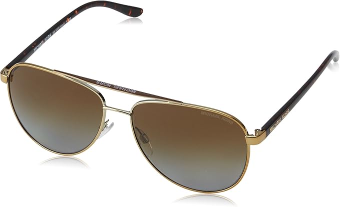 michael kors 女式 mk5007 59 hvar 玳瑁色/棕色太阳镜 59mm