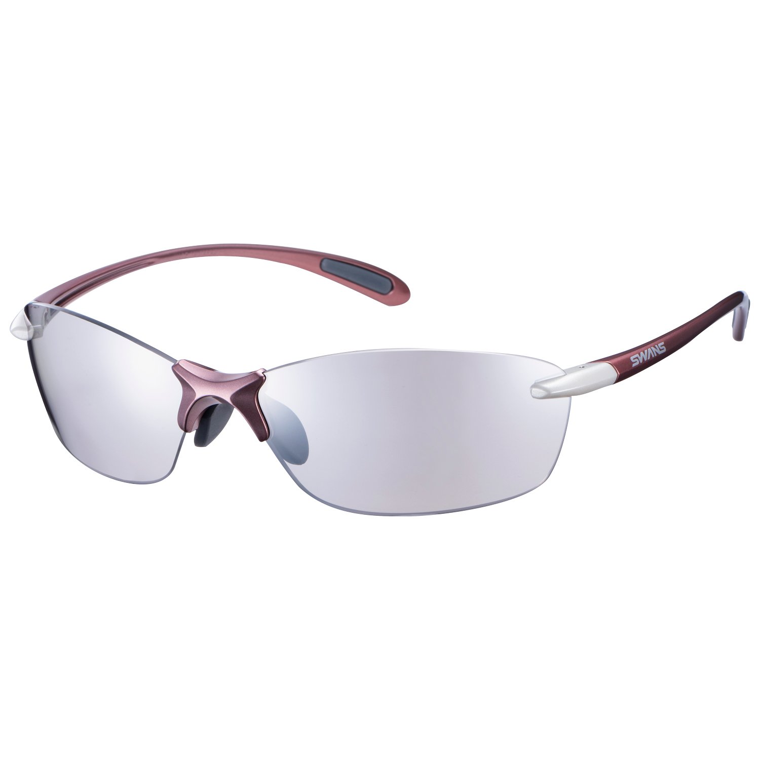 SWANS(スワンズ) sports sunglasses Airless Leaffit lightweight (for outdoor running and fishing) made in Japan