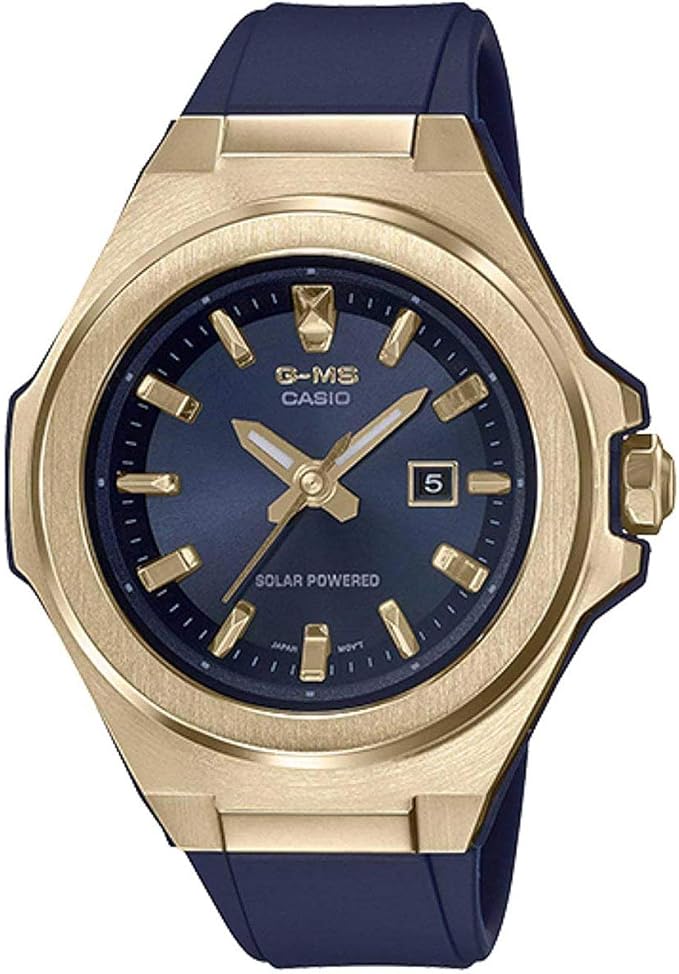 casio卡西欧腕表蓝色424mm树脂msgs500g2ababyg女士