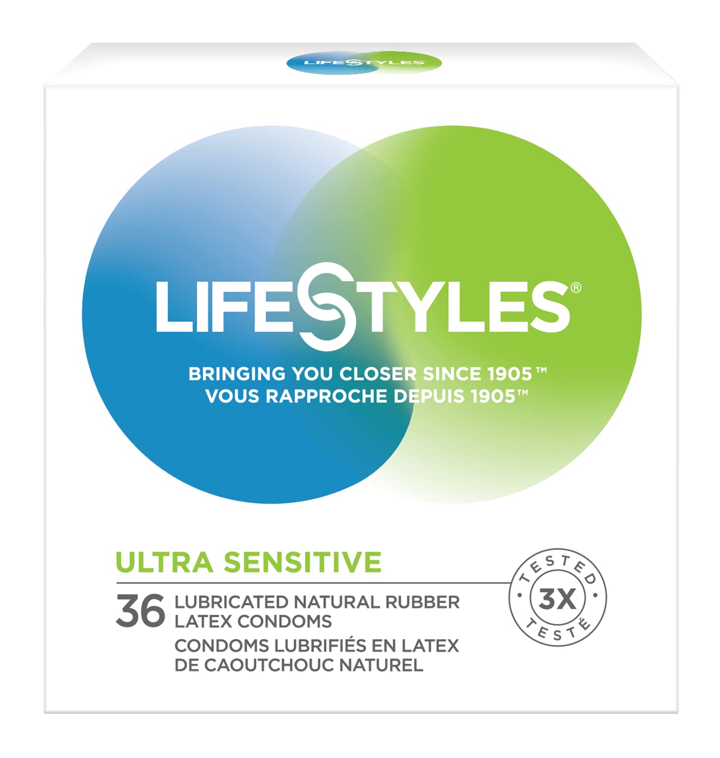 Lifestyles Pleasure series, various packaging, lubrication * set of 36 pieces