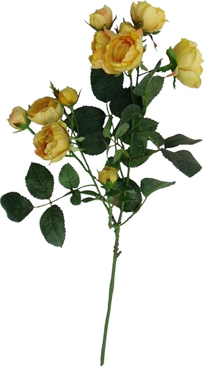 Asca 人造花小玫瑰黄色a 010 松村工芸 价格报价图片 Asca 人造花小玫瑰黄色a 010 松村工芸 价格报价图片