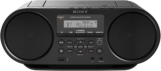 sony 索尼 zs-rs60bt便携式立体声收音机