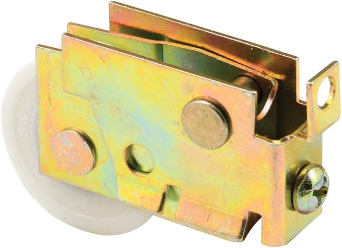 slide-co 133487 滑动门滚子组件,带 1-1/2 英寸尼龙滚珠轴承