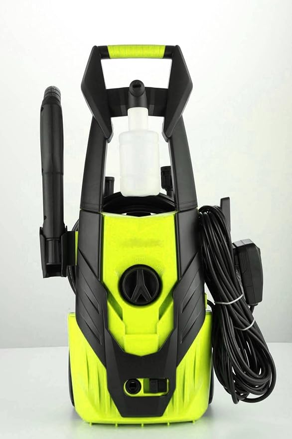 teande 3500psi 电动高压清洗机 1800w 专业汽车清洗机带软管卷轴