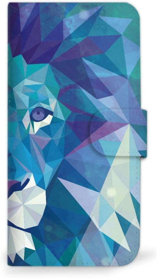 手机壳 手账型 几何学 动物 聚边兽 动物 a99狮子 (401) sc-0225-a