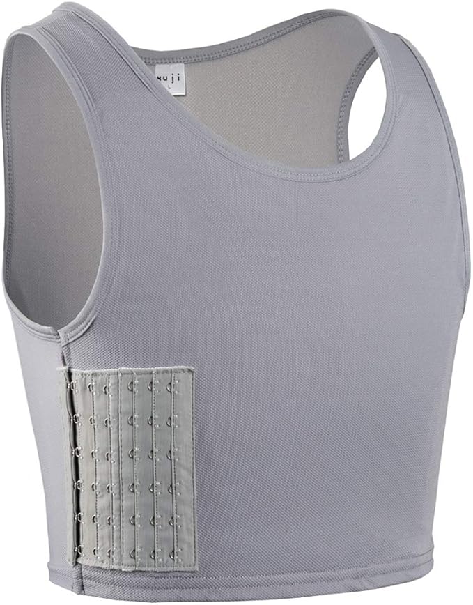 xuji ftm 跨性别弹性透气半胸活页夹