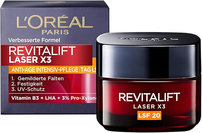 l'oréal paris 巴黎欧莱雅 复颜光学x3系列 lsf20锁龄面霜