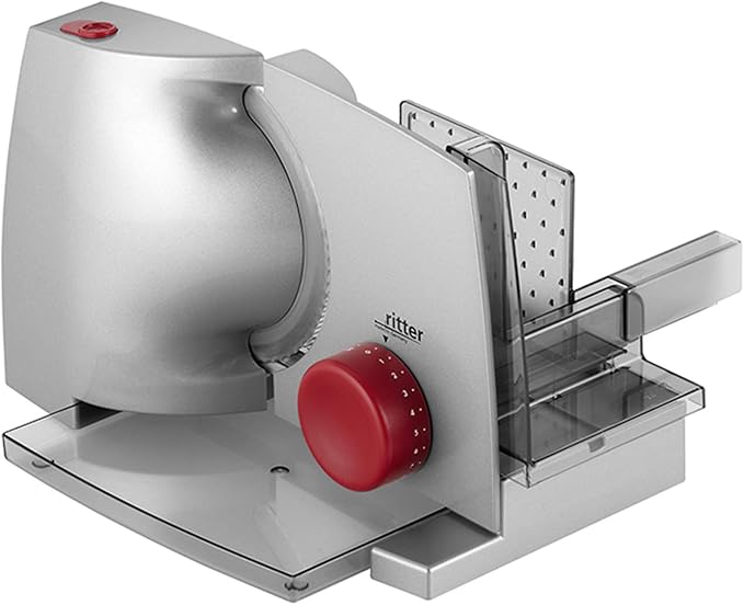 ritter compact 1 电动食品切片机 带生态电机 德国制造 银色 65 w