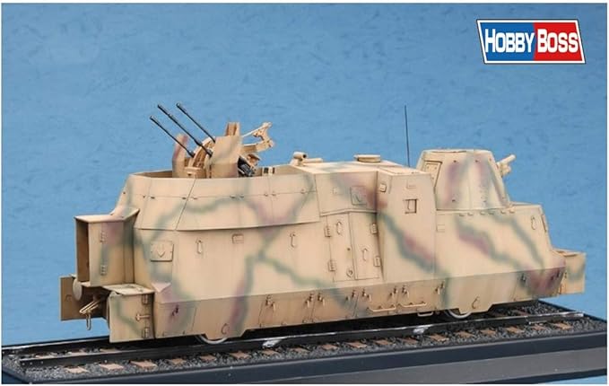 Hobby Bos 1 72 Fighting Victor系列德国军装甲列车编组bp 42 对空炮车塑料模型925 玩具 亚马逊中国