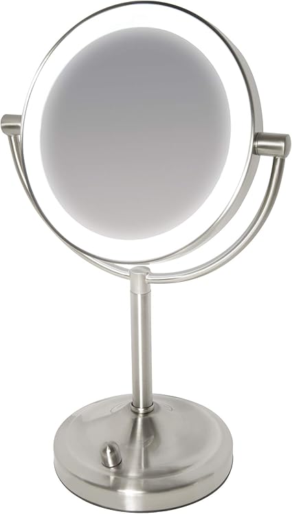 Homedics Beauty Spa 双面镜带可调光led 完美搭配化妆桌 浴室 照明用于化妆应用 造型 正常 7 倍放大 每一角无瑕疵 亚马逊中国 美容化妆 Homedics Beauty Spa 双面镜带可调光led 完美搭配化妆桌 浴室 照明用于化妆应用 造型 正常 7 倍放大 每一角无瑕疵 亚马逊中国 美容化妆